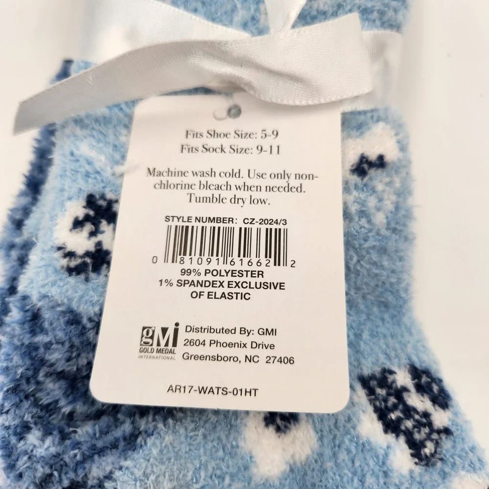 Sock Set Adult Muk Luks Short Cabin Set L/XL and Alexa‎ Rose Sock Size 9-11 Cozy